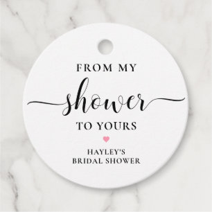 Leyton From My Shower To Yours Soap Favour Tags