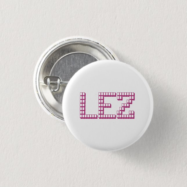 LEZ 1 INCH ROUND BUTTON (Front & Back)