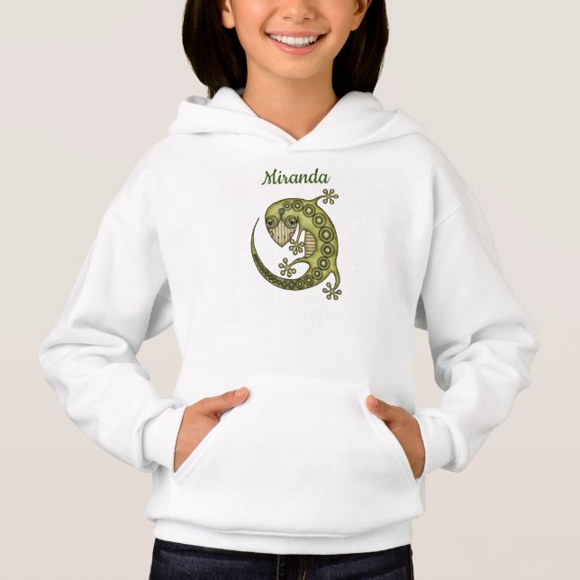 Lézard vert (Devant)