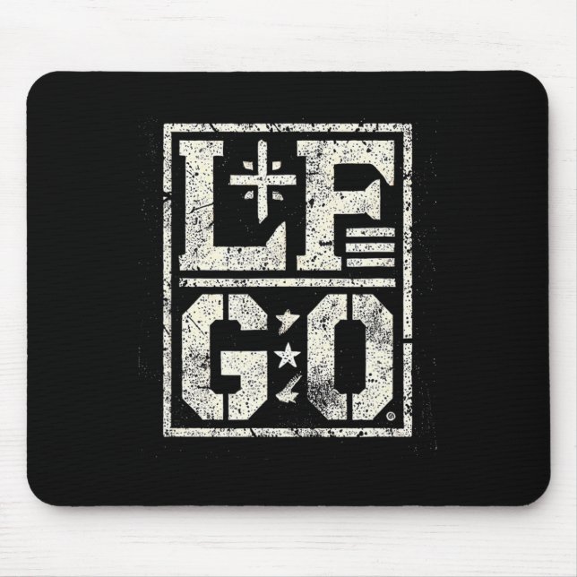 Lf Go Funny Motivational  Mouse Pad (Front)