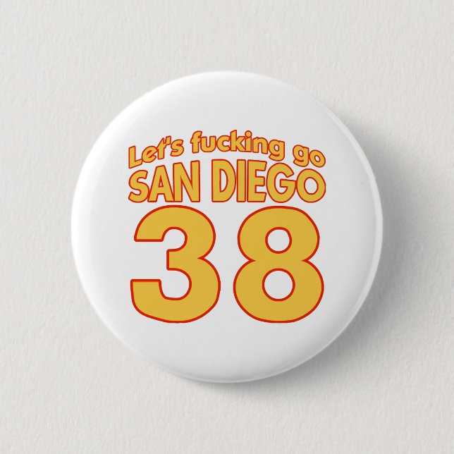 LFG San Diego  2 Inch Round Button (Front)
