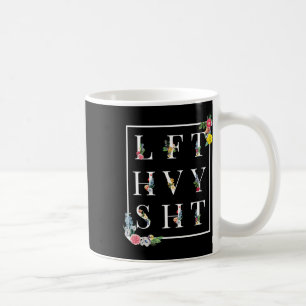 Lft Hvy Sht Funny Mens Gym Rat Workout Shirt Power Coffee Mug