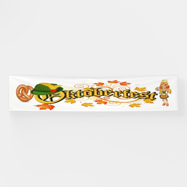 LG Oktoberfest bannière Kid approprié (Horizontal)