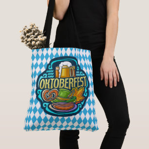 Lg. Oktoberfest Tote - See Back