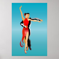 Lg. Rumba Dancers Dance Series