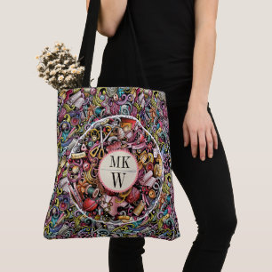 LG. Sewing and Knitting Bag - See Back