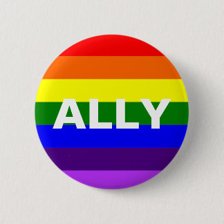 LGBT Ally 2 Inch Round Button