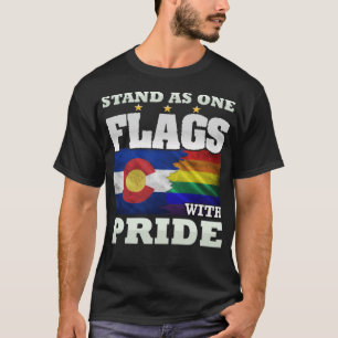 LGBT and Colorado state design T-Shirt
