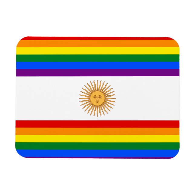LGBT Argentina Magnet (Horizontal)