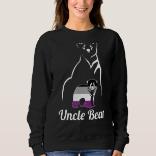 Lgbt Asexual Uncle Bear Ace Pride Flag Sweatshirt