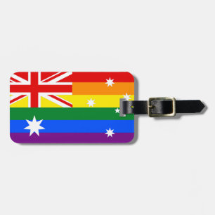 LGBT Australia Luggage Tag