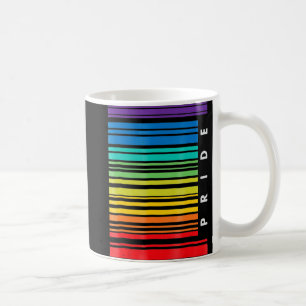 LGBT Awareness Month Barcode Pansexual Pride LGBTQ Coffee Mug