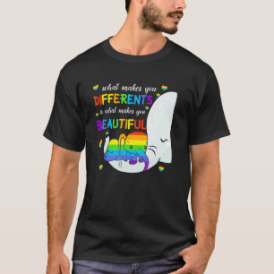 LGBT Awareness What Makes You Different Elephant M T-Shirt
