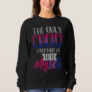 Lgbt Bi Pride Proud Bisexual Bisexuality Flag Bise Sweatshirt