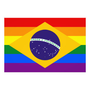 LGBT Brazil Photo Print