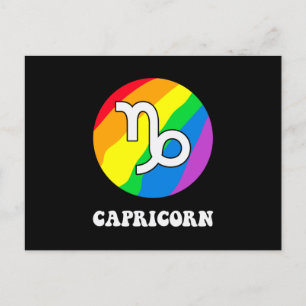 Lgbt Capricorn Postcard
