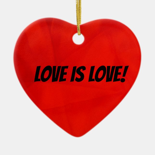 LGBT CERAMIC ORNAMENT (Front)