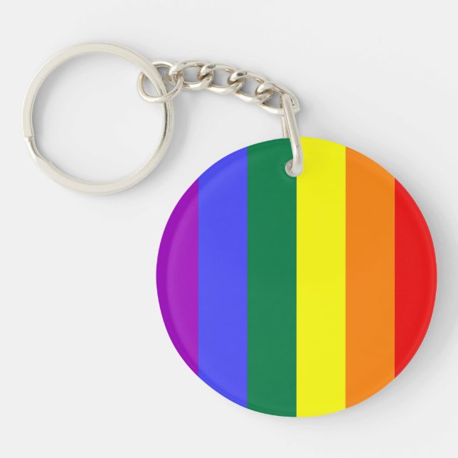 LGBT Colours Keychain (Front)
