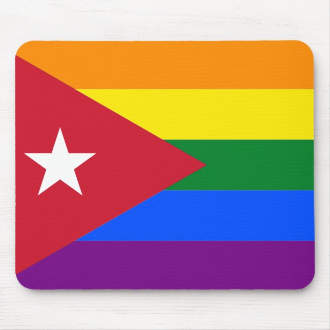 LGBT Cuba Mouse Pad (Front)
