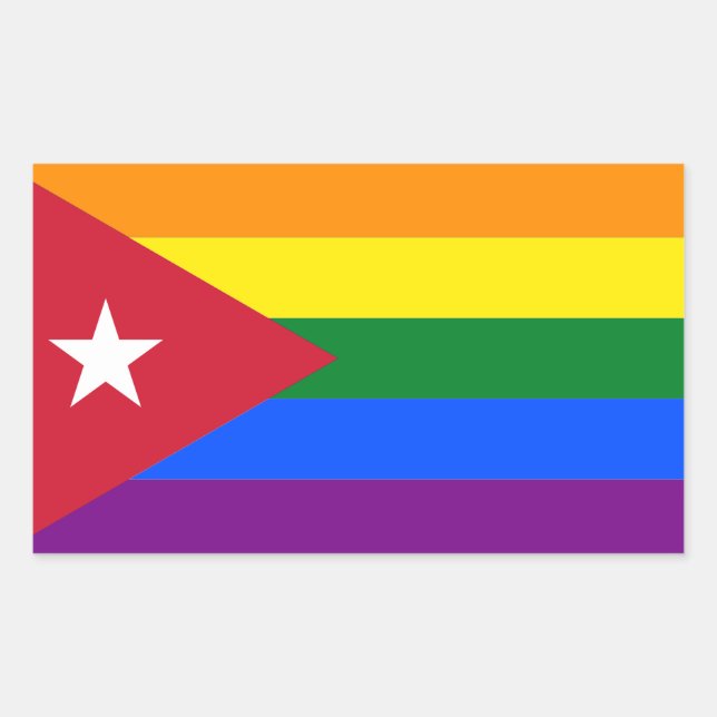 LGBT Cuba Sticker (Front)