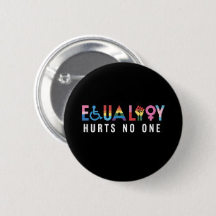 Lgbt Equality Hurts No One Pride Human Rights 2 Inch Round Button