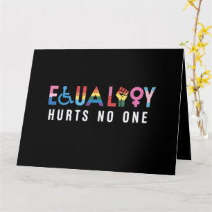Lgbt Equality Hurts No One Pride Human Rights Card