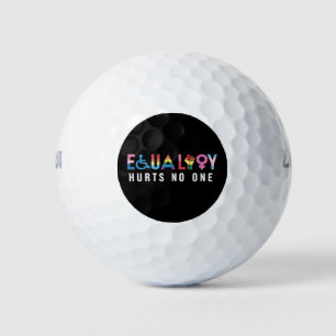 Lgbt Equality Hurts No One Pride Human Rights Golf Balls
