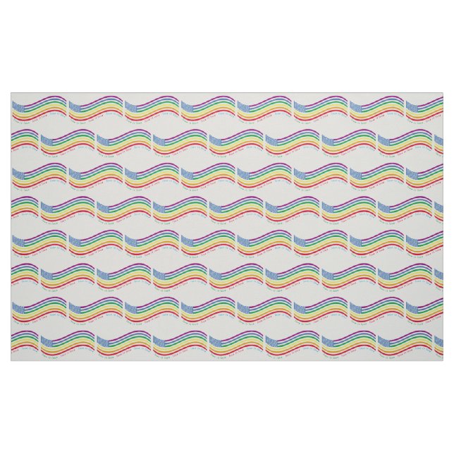 LGBT flag Fabric (Fat Quarter)