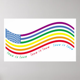 LGBT flag Poster