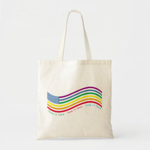 LGBT flag Tote Bag