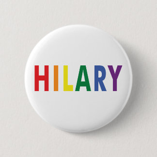 LGBT for Hillary Clinton Pinback Button
