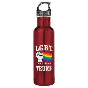 LGBT FOR TRUMP 710 ML WATER BOTTLE