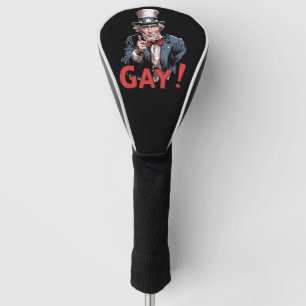 LGBT Gay Ally Pride Month Funny Golf Head Cover