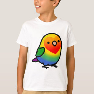 LGBT+ Gay Pride Lovebird T-Shirt