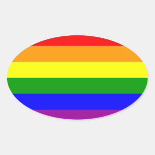LGBT Gay Pride* Oval Sticker