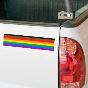 LGBT INCLUSIVE PRIDE (People of Colour Pride) Bumper Sticker
