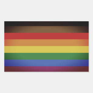 LGBT INCLUSIVE PRIDE (People of Colour Pride) Sticker