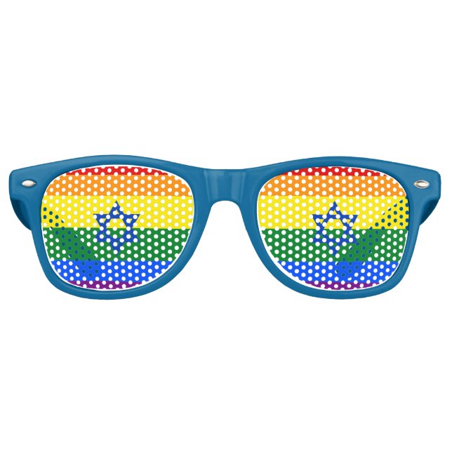 LGBT Israel Retro Sunglasses (Front)