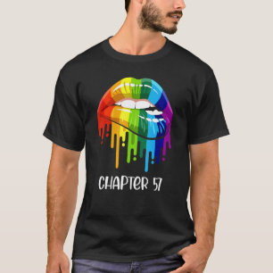 Lgbt Just Married Engaged Lesbian Mrs & Mrs Est. 5 T-Shirt