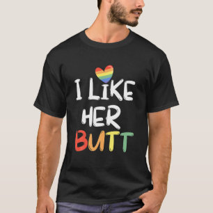 LGBT Lesbian Matching Couples Compliment I Like T-Shirt
