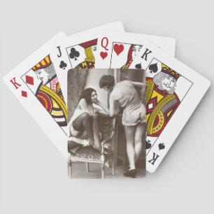 LGBT Lesbian Vintage Design Deck of Playing Cards