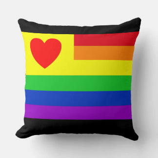 #LGBT #love #pride #gay #lesbian #freedom #parade  Throw Pillow