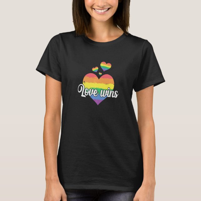 LGBT Love Wins T-Shirt (Front)