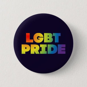 LGBT PRIDE 2 INCH ROUND BUTTON