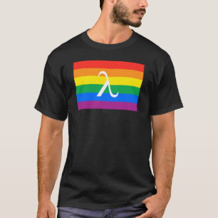 LGBT Pride and Activism Lambda T-Shirt