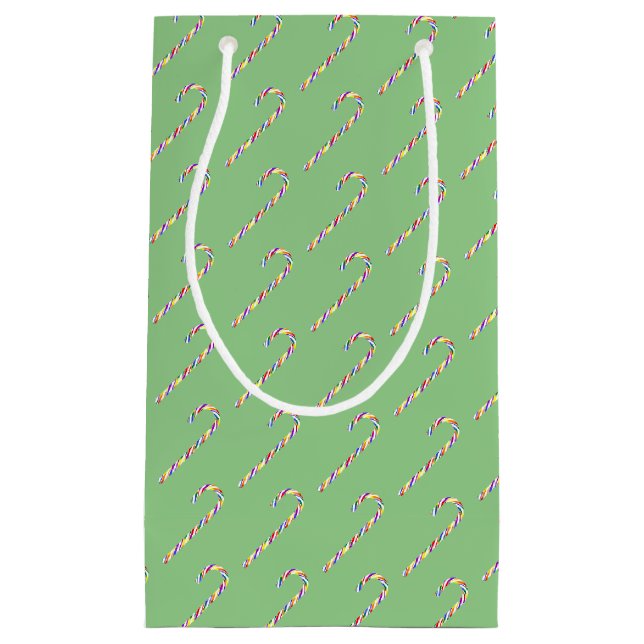 LGBT+ Pride Candy Cane Gift Bag (Front)