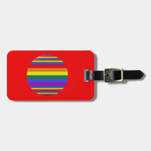 LGBT Pride Colours Luggage Tag