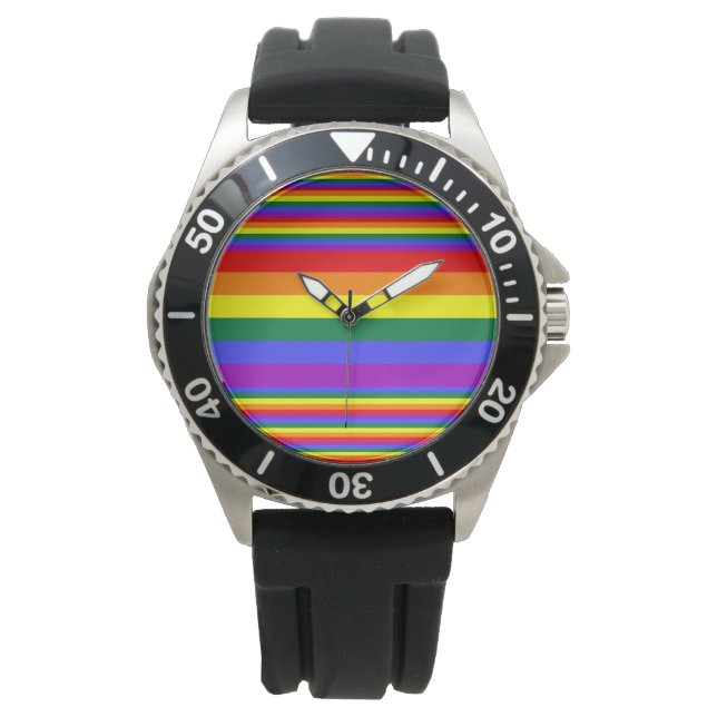 LGBT Pride Colours  Watch (Front)
