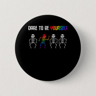 LGBT Pride Equal Rights Colourful Rainbow 2 Inch Round Button