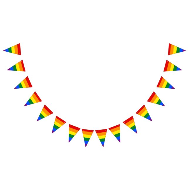 LGBT pride flag banner Bunting Flags (All)